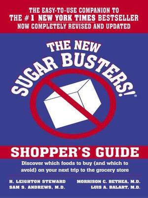 cover image of The New Sugar Busters! Shopper's Guide
